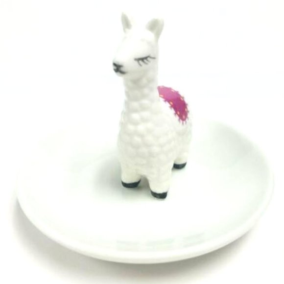 Decorative Llama Ring & Jewerly Trinket Dish - Picture 4 of 7